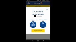 No hagas más filas en Bancolombia pide tu turno por la aplicación en la opción visítenos [upl. by Atinram]