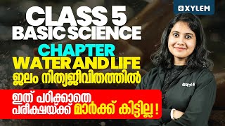 Class 5 Basic Science  Chapter  Water And Life  ഇത് പഠിക്കാതെ പരീക്ഷയ്ക്ക് മാർക്ക് കിട്ടില്ല [upl. by Micki]