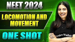 LOCOMOTION AND MOVEMENT in 1 Shot FULL CHAPTER ConceptsPYQs  Prachand NEET [upl. by Phox775]