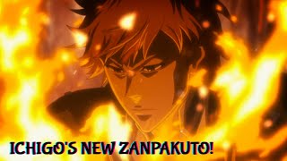 Ichigos New Zanpakuto English Dub 1080p  Bleach TYBW [upl. by Cooperstein490]