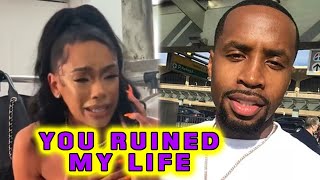 Erica Mena Blasts Safaree Samuels You have Ruined My Life [upl. by Uokes]