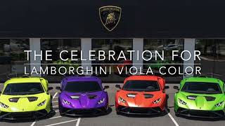 The 2024 Lamborghini VIOLA color video [upl. by Etolas]