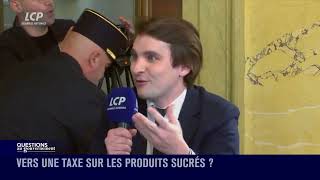 Extrait Interview Bartolomé Lenoir sexprime contre la taxe sur le sucre [upl. by Ariday]