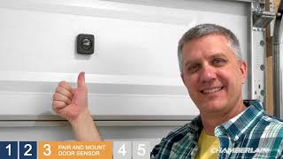 How to Install and Set Up the Chamberlain Smart Garage Hub Using the myQ App [upl. by Eirek124]