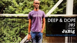 Deep House Lounge Mix by JaBig African Brazilian Latin Music DJ Set Playlist  DEEP amp DOPE 205 [upl. by Shultz]