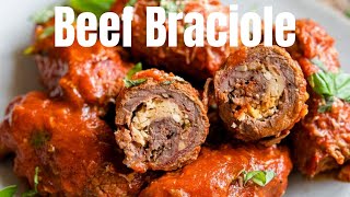 Italian Beef Braciole Braciole al Sugo Pugliesi [upl. by Blayze]