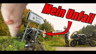 Mein Motorradunfall  MotoVlog4 [upl. by Wahs]