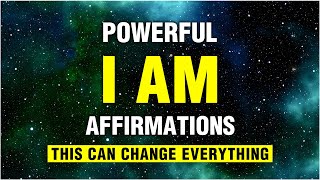 Powerful I AM Affirmations  Listen for 21 days 90 Success Health Wealth Affirmation Manifest [upl. by Suzzy727]