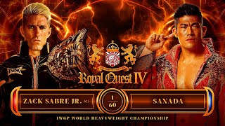 Zack Sabre Jr vs SANADA at Royal Quest IV [upl. by Dulcia12]