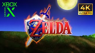 The Legend of Zelda Ocarina of Time  Xbox Series X Gameplay in 4K [upl. by Jt974]