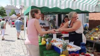 Bauernmarkt in Eschenbach [upl. by Winston465]