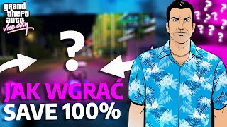 JAK POBRAÄ† SAVE 100 DO GTA VC  SPOLSZCZENIE  TO JUĹ» NIE PROBLEM 2âś… [upl. by Nwahsiek967]