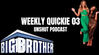 Weekly Quickie 03  Big Brother 26 Season Finale [upl. by Oshinski]