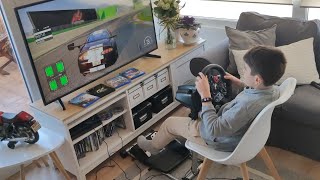 Simulador Conducción PS4 😍Logitech G29 con cambio manual y Pruebo un 🚀BMW M5 trucado con 800cv🤣 [upl. by Dranyl]