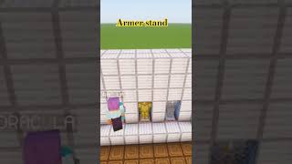 Minecraft armer stands ll minecraft shorts [upl. by Ibed]