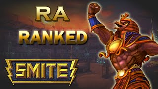 SMITE Un poco de sol para ponerse moreno Ranked con Ra Solo 10 [upl. by Levi]