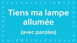 JeanClaude Gianadda  Tiens ma lampe allumée  Chant chrétien avec paroles pour le Carême et Pâques [upl. by Casimir25]