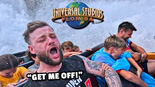 Brit Goes WILD at Universal Studios gets very scared  UNIVERSAL STUDIOS VLOG💫 [upl. by Ahsitneuq]