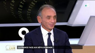 C DANS L’AIR PRÉSIDENTIELLE avec Eric Zemmour  23012022 [upl. by Allenaj173]