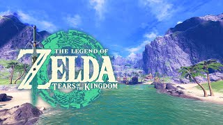 The Legend of Zelda Tears of the Kingdom  Lurelin Village  BGM [upl. by Airec]