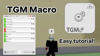 HOW TO MACRO WITH TGM MACRO IN DA HOOD [upl. by Blisse]