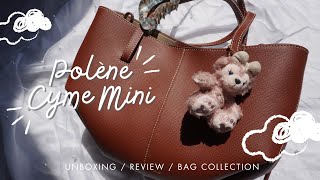 🧸 Polène Cyme Mini Cognac  Unboxing amp Review [upl. by Pauline371]