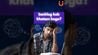 Kab Khatam Hoga Backlog  JEE Backlog Memes  UnchaAi jee2025 memes [upl. by Cirdec]