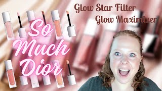 MAXIMUM GLOW  Dior Forever Glow Star Filter amp Maximizers [upl. by Woodhead]