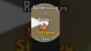 Speedrunning a Random Stardew Valley Item Part 49 shorts [upl. by Dnalro17]