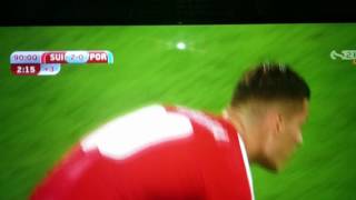 Granit Xhaka Red Card [upl. by Aguie]