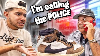 Pawning Stolen Travis Scott Jordans [upl. by Orvan]