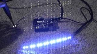 LED Knight Rider using Arduino and Mini Led Modules [upl. by Leffen670]