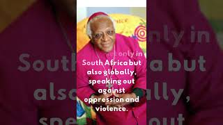 Desmond Tutu The Legacy of a Peacemaker and Human Rights Icon facts shorts [upl. by Einor]