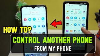 How to Control Another Android Phone from My Phone  Easy Way [upl. by Hourigan]