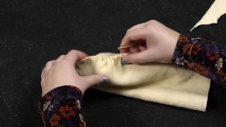 How to make a pucker toe moccasin [upl. by Bartram952]