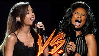 Ariana Grande VS Jennifer Hudson HIGH NOTES Vocal comparison [upl. by Gonta]