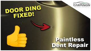 Youve never seen a dent pulling tool like this Easy Fix for door dings in minutes [upl. by Robinett]