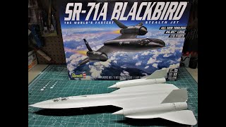 NEW TOOL SR71A Blackbird Stealth Jet 148 Scale Model Kit Review Build How To Revell 04967 855720 [upl. by Maon]