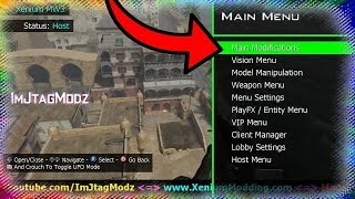 Mw3 TU23 Xenium Mod Menu xbox 360 JTAGRGH  Download [upl. by Adria]