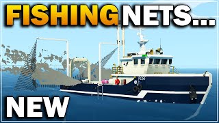 NEW Commercial Fishing Update In Stormworks [upl. by Novyaj]