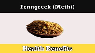 10 Amazing Fenugreek Seeds Benefits [upl. by Crosley]