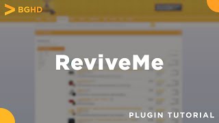 ReviveMe  Spigot Plugin TutorialOverview [upl. by Kendricks]