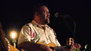 Na Leo Hooulu performs quotKuhio Beachquot live at the Old Lahaina Luau [upl. by Anattar49]