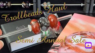 Trollbeads Haul  Semi Annual Sale [upl. by Iras]