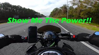 Z900 Aftermarket AIr filter Review does it make more power [upl. by Shea808]