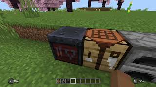 How to Make or Use a smithing table in Minecraft 120 Easy tutorial [upl. by Leasim]