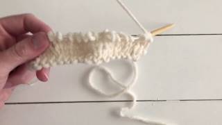 How to knit stockinette stitch  continental style [upl. by Koloski]