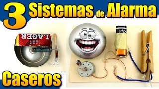 3 SISTEMAS de ALARMA Caseros cómo se hacen  Te Digo Cómo [upl. by Noroj]