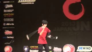 2013 Japan National Yo Yo Contest 2A semi final Ginji Miura [upl. by Yahsed314]