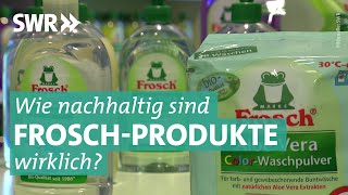 Frosch im Check  Marktcheck SWR [upl. by Ycnuahc]